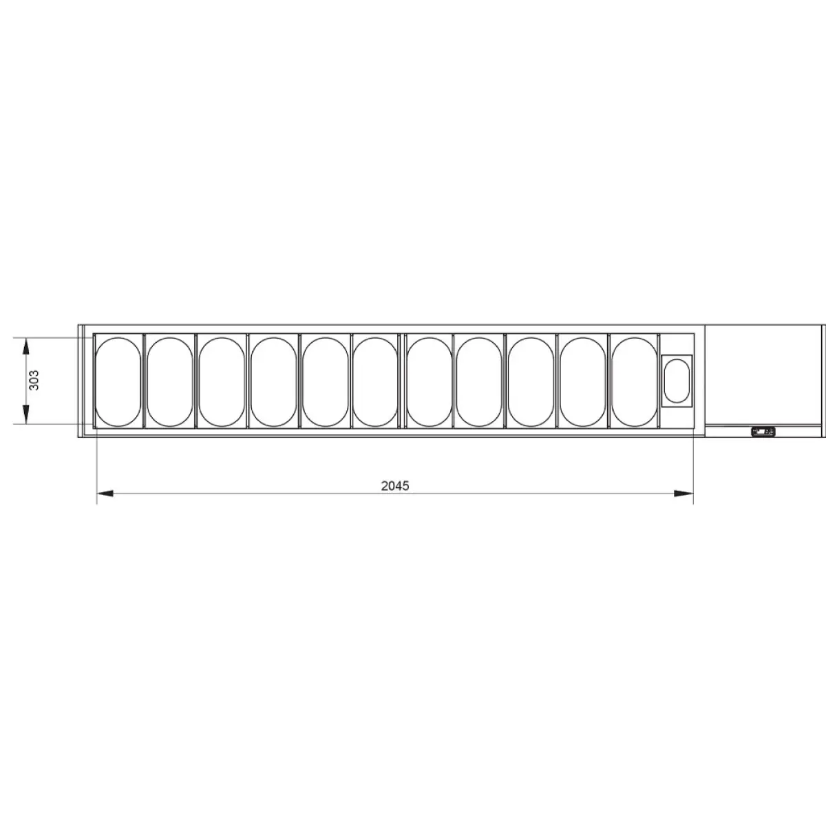 Image Geheel Koelkast tafel & gekoelde structuur : 3