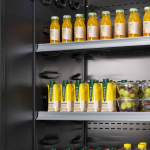 Image Gekoeld wandmeubel - ZWART 2