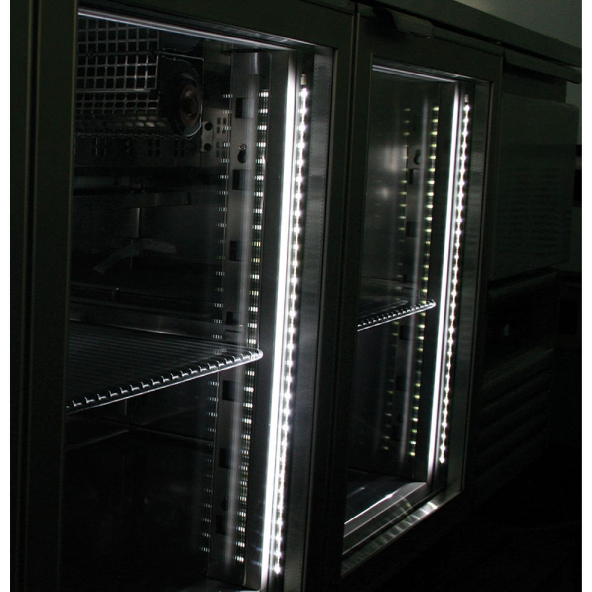 Image Wand- koeltafel geventileerd, 2 glazen deuren GN 1/1, 260 liter 3