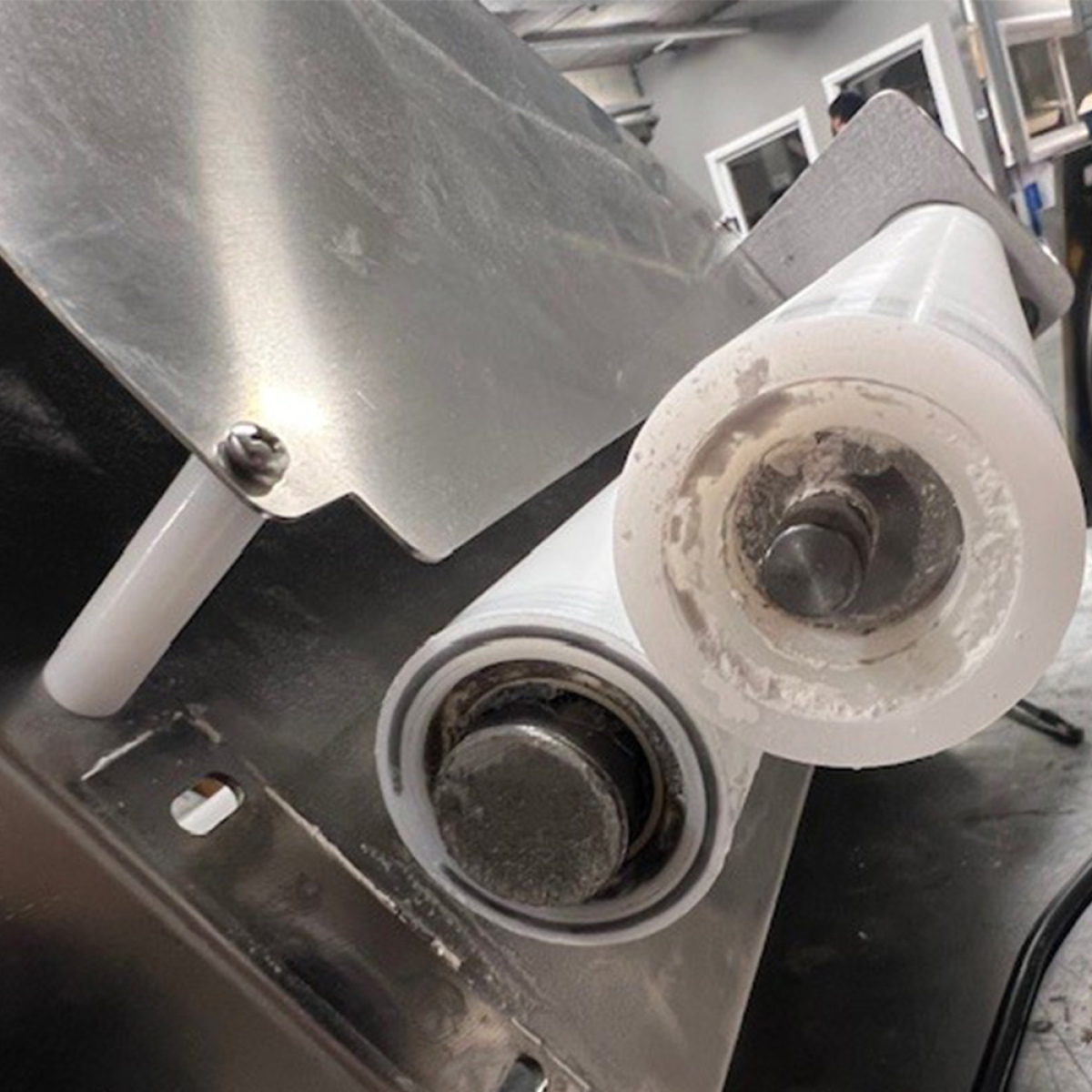 Image Pizzaroller Ø 320 mm, 2 rollen, in R.V.S. 3