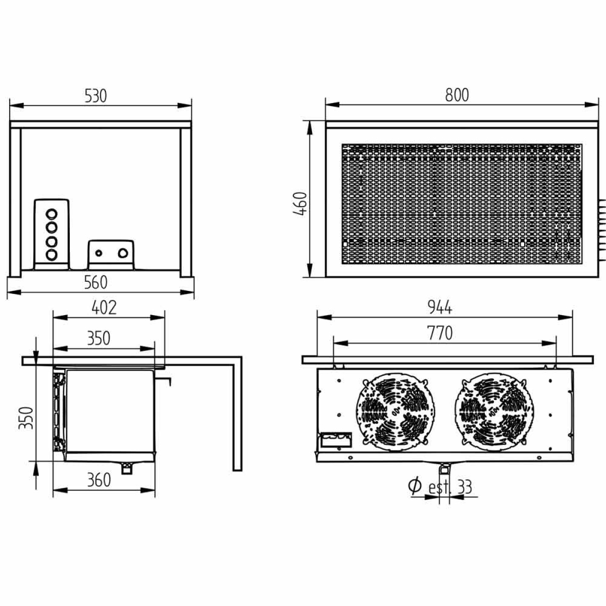 Image Koelgroep "Bi-block" T° -15°-25° 3