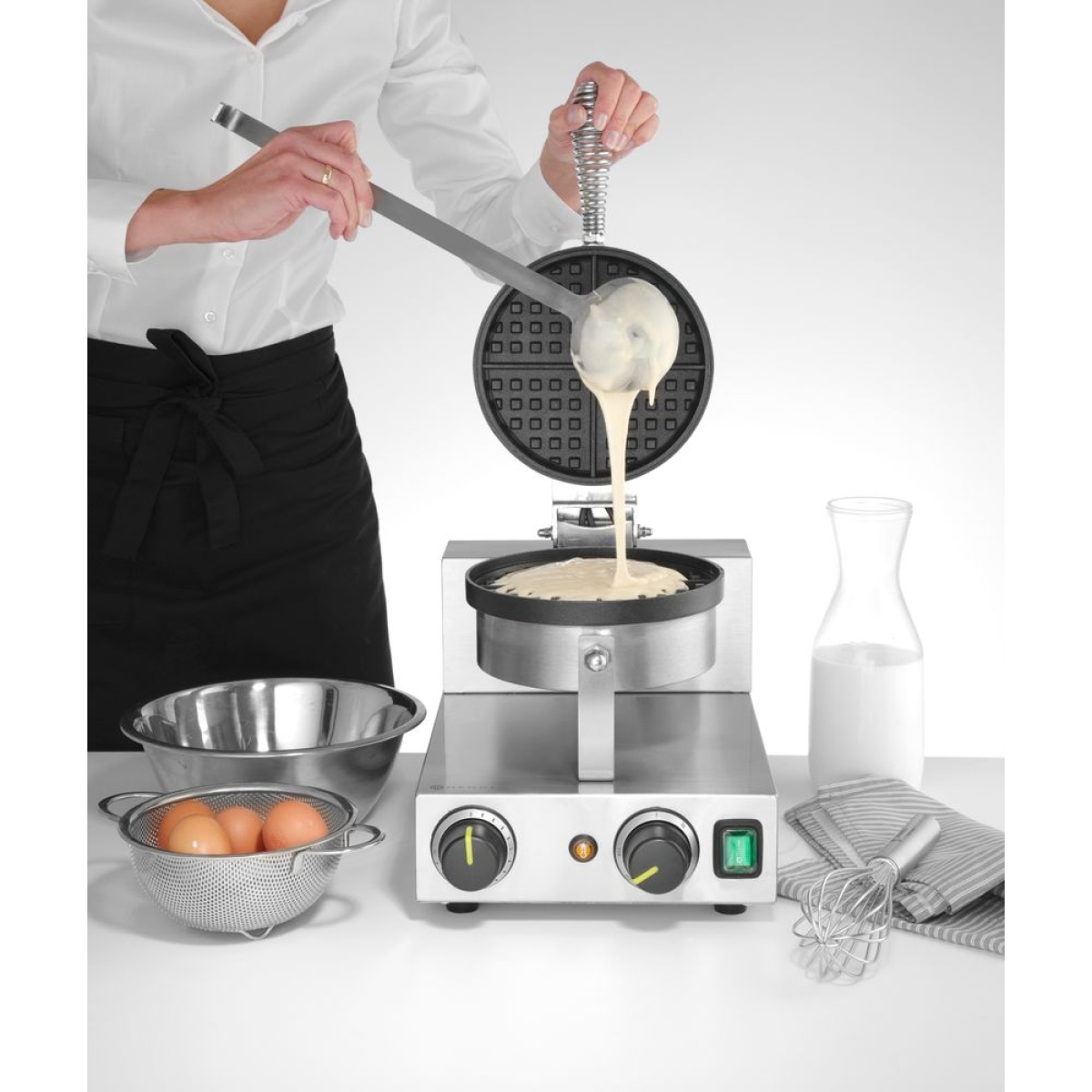 Image Wafelmaker rond 1