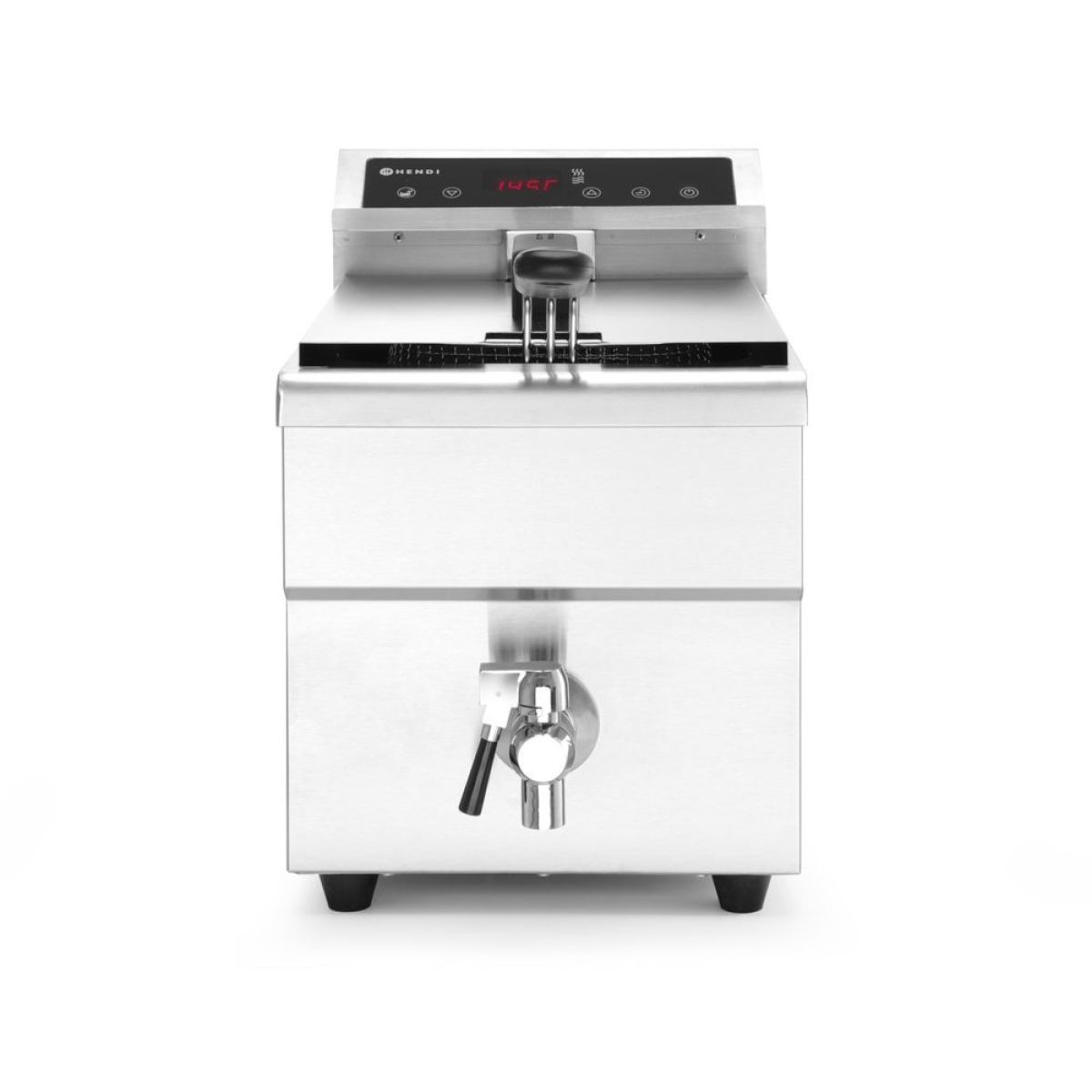 Image Inductie friteuse met aftapkraan - 8 l 0