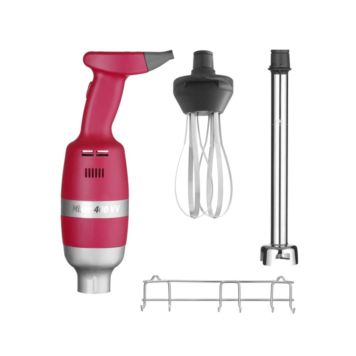 Image Staafmixer Profi Line 400 - met regelbare snelheid. Set met opbergrek. 1
