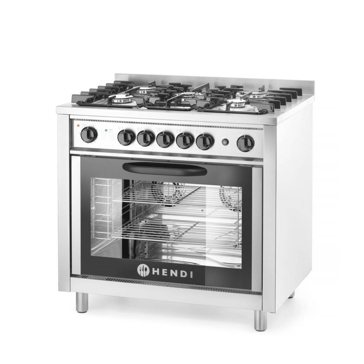 Image Gasfornuis - 5 pits met elektrische oven 1