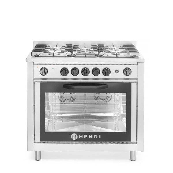 Image Gasfornuis - 5 pits met elektrische oven 0