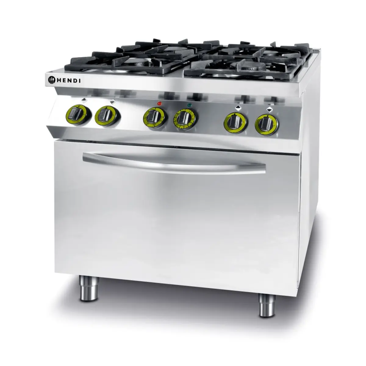 Image Gasfornuis 4-pits met convectieoven GN 1/1 0