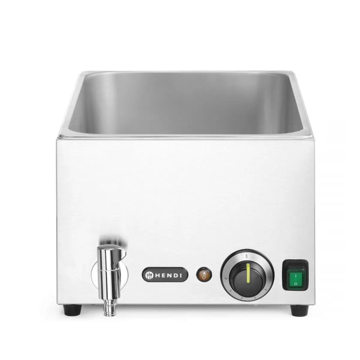 Image Set: Bain-marie HENDI Ranger met afvoerkraan + 3x GN 1/3 en deksel 1