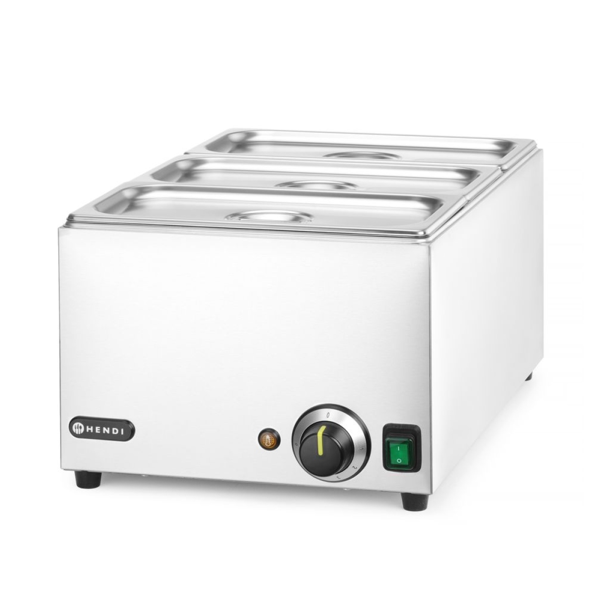 Image Set: Bain-marie HENDI RANGER + 3x GN 1/3 en deksel 1