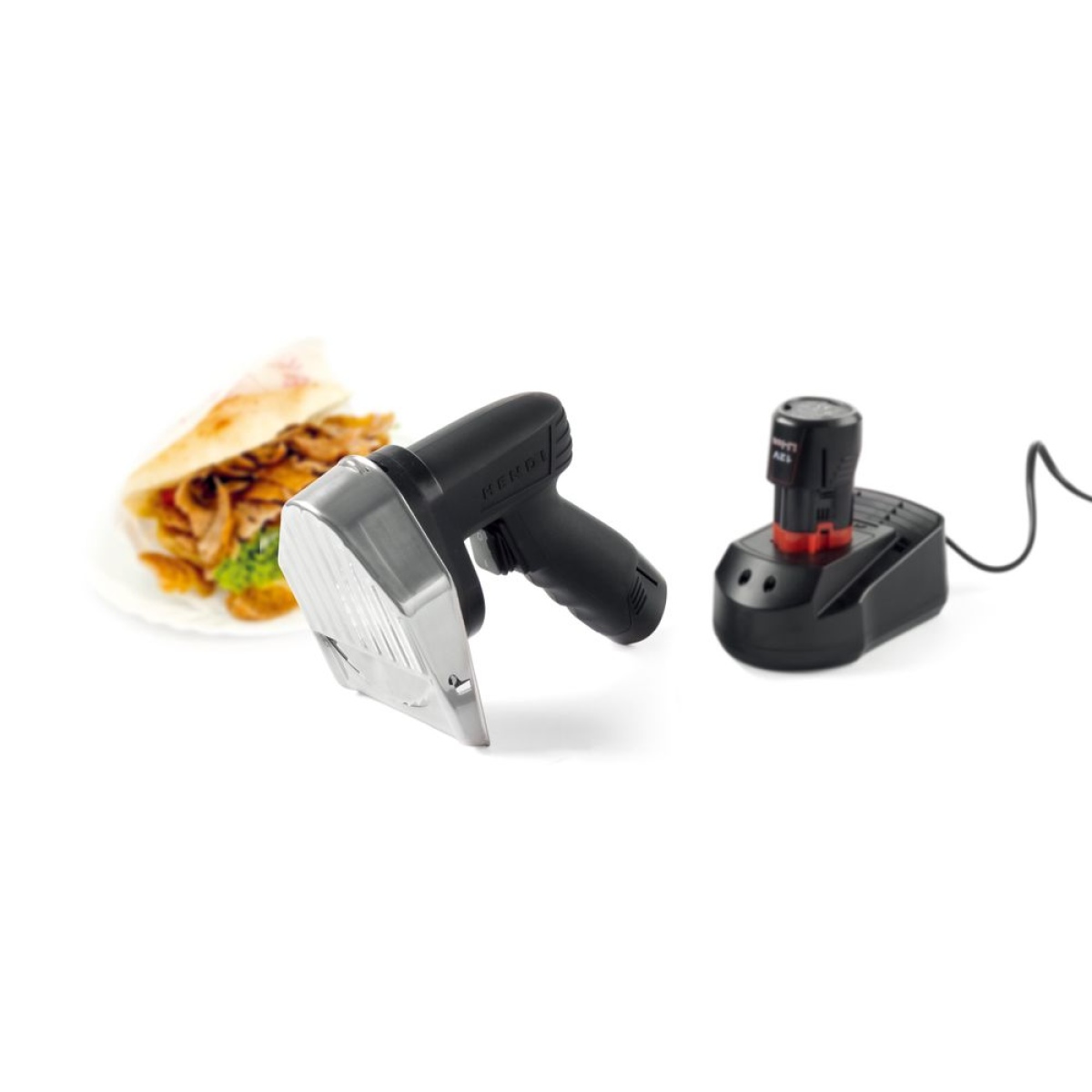 Image Draadloos elektrisch kebabmes 1