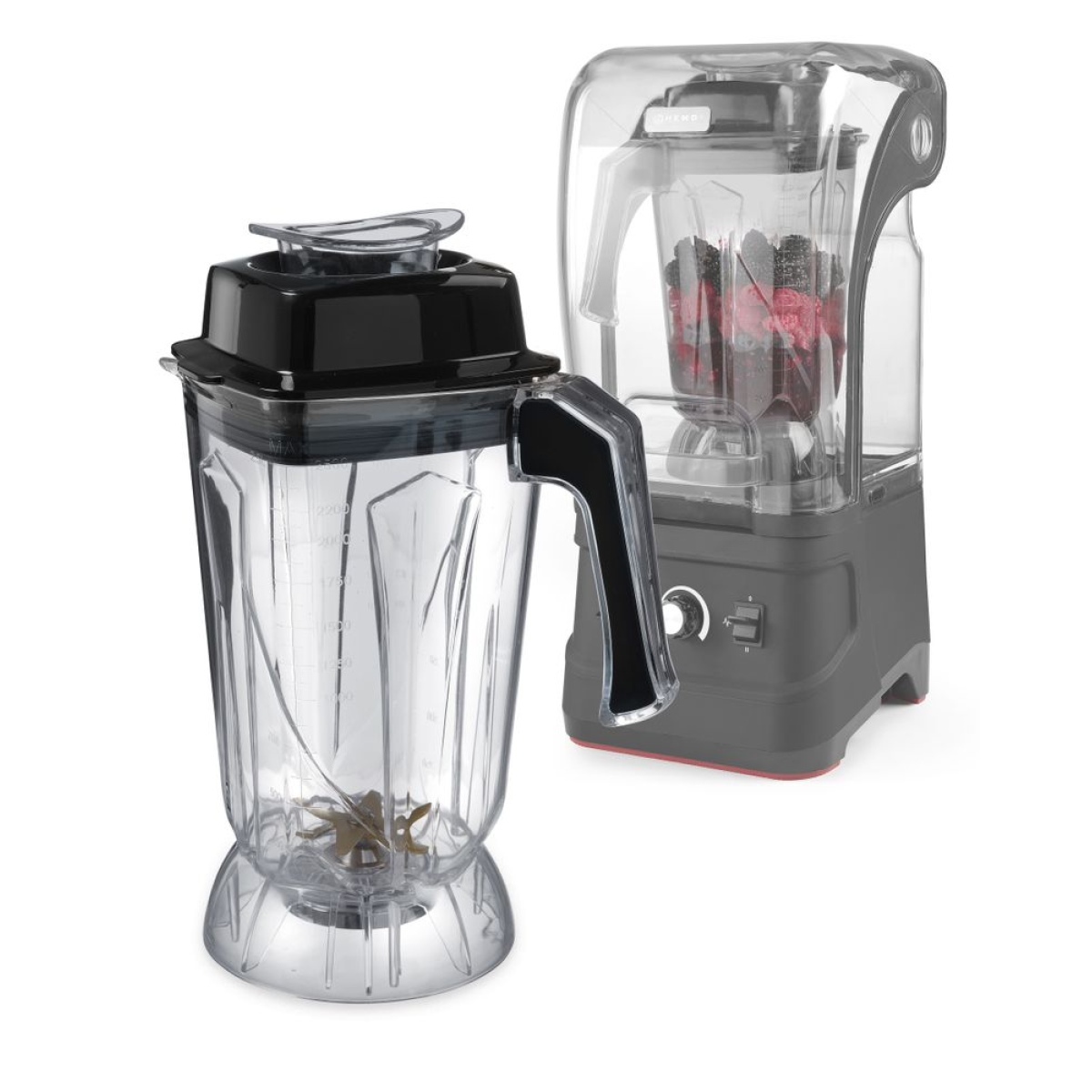 Image Blender kan met titanium gecoat mes 1
