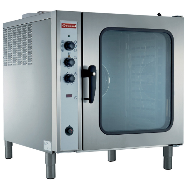 Image Convectie gasoven, 10x GN 2/1, automatische luchtbevochtiger 0