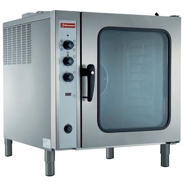 Image Convectie gasoven, 10x GN 2/1, automatische luchtbevochtiger 0