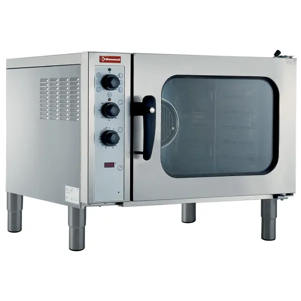 Image Convectie gasoven, 6x GN 1/1, automatische luchtbevochtiger 0