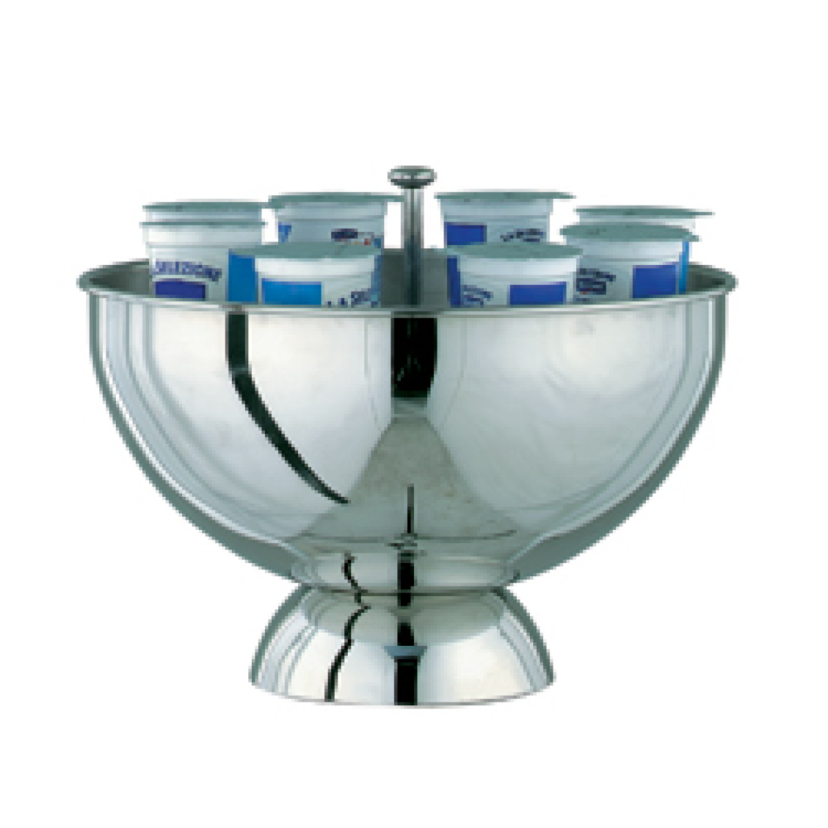 Image R.V.S. yoghurt houders, "gekoeld x ijsblokjes" 0