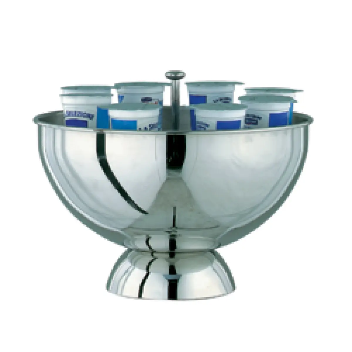 Image R.V.S. yoghurt houders, "gekoeld x ijsblokjes" 0