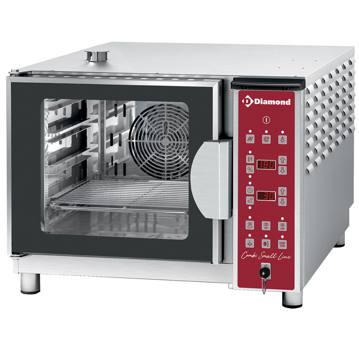Image Elektrische stoom/convectieoven, 4x GN 1/1 0