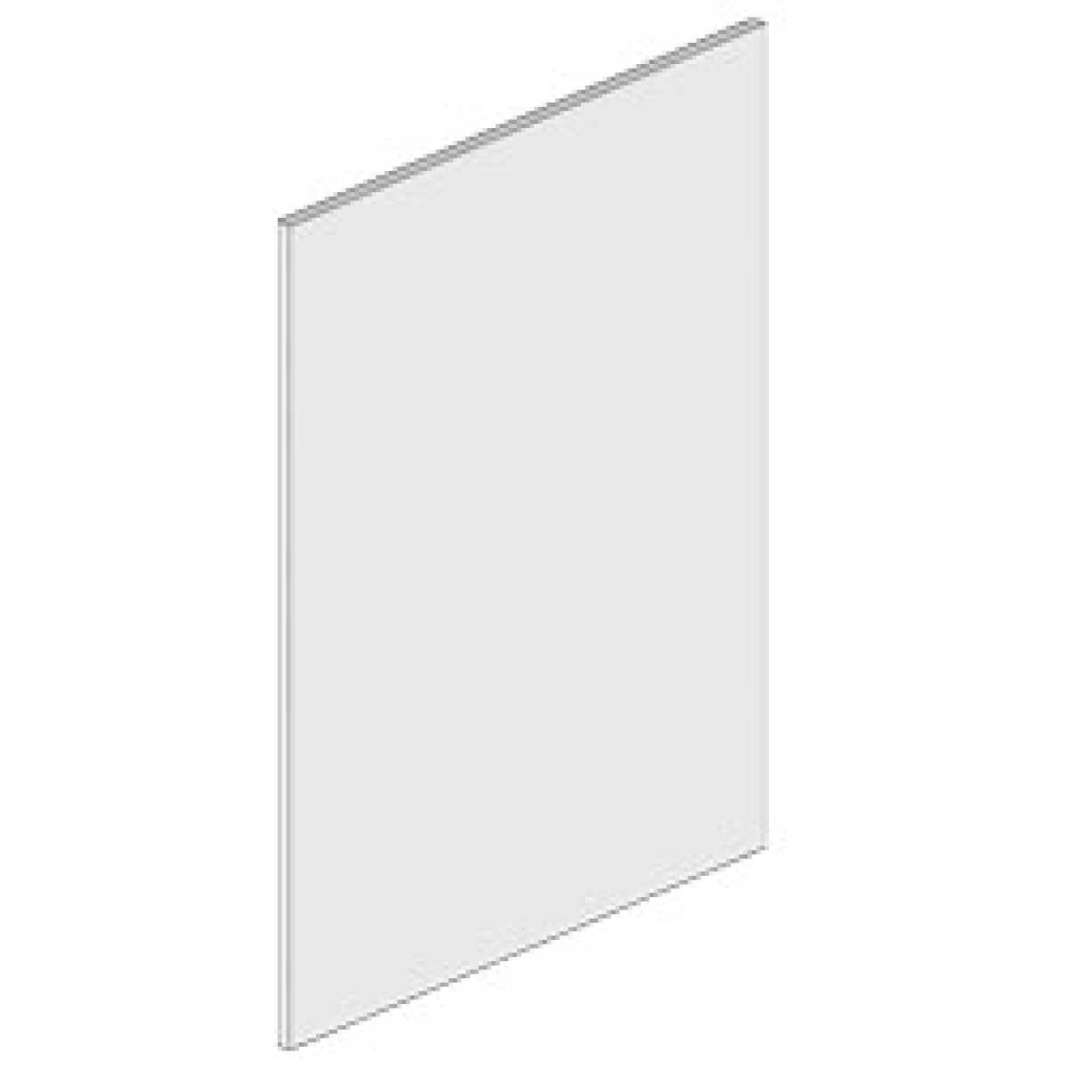 Image Zijwand in hout neutraal meubel, plint (1 stuk) 0