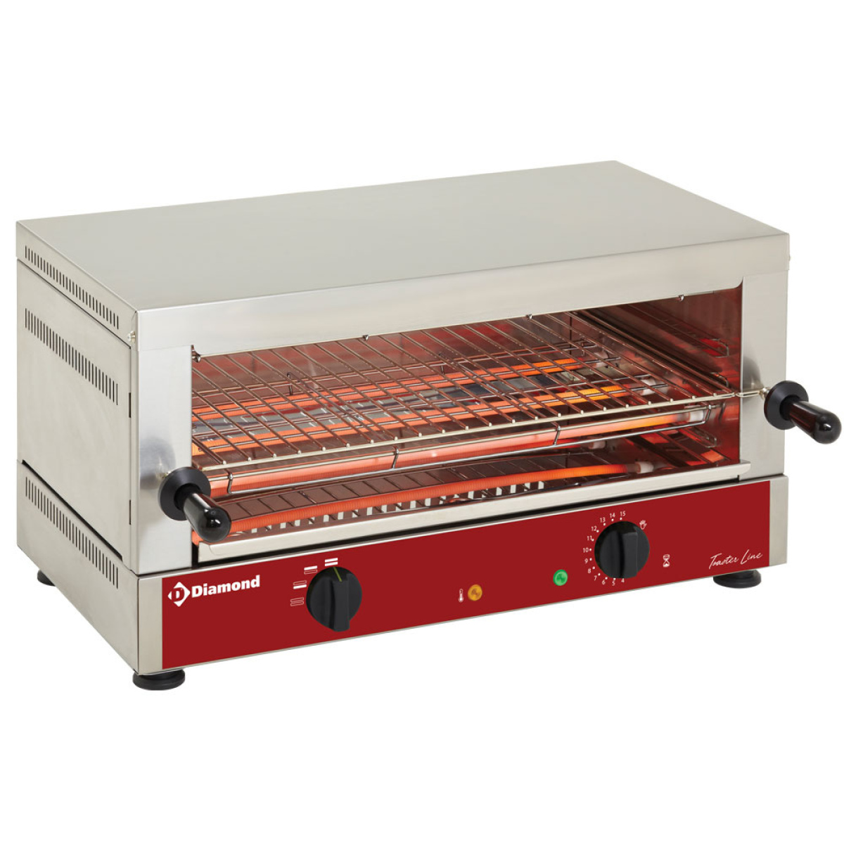 Image Elektrische toaster-salamander GN 1/1, 1 verdieping (520x320), met "Quartz" 0