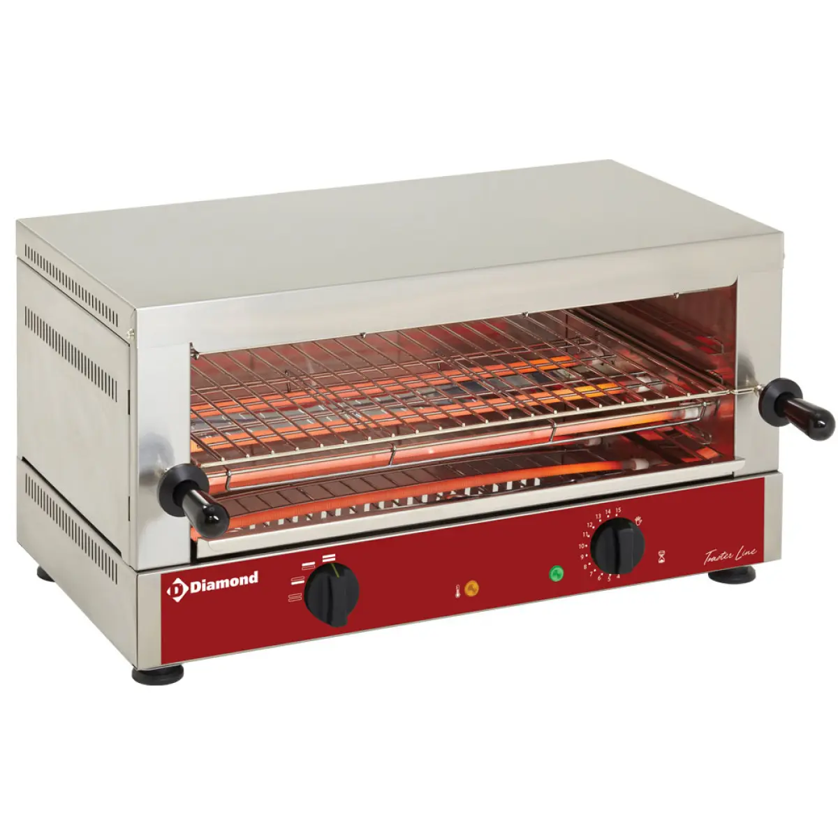 Image Elektrische toaster-salamander GN 1/1, 1 verdieping (520x320), met "Quartz" 0