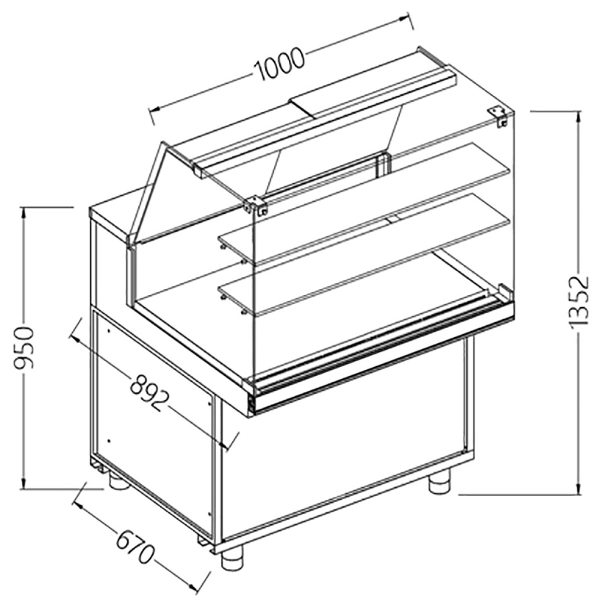 Image Neutrale vitrine voor snacks_hoge ruiten 0