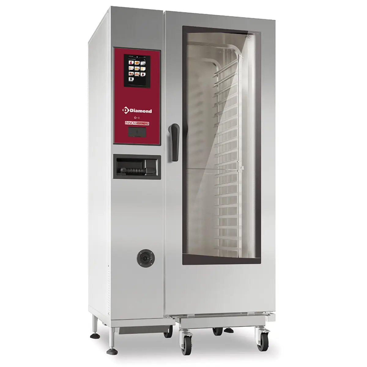 Image Elektrische oven "TOUCH" met boiler, stoom en convectie 20xGN1/1+ Cleaning 0