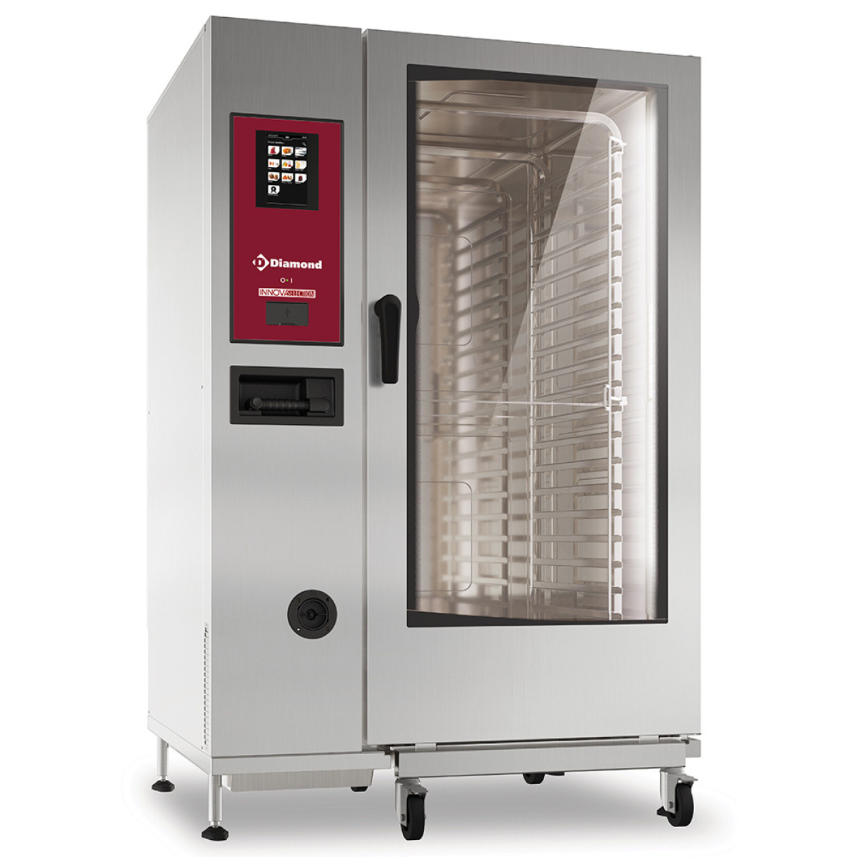 Image Elektrische oven "TOUCH" met boiler, stoom en convectie 20xGN2/1+ Cleaning 0