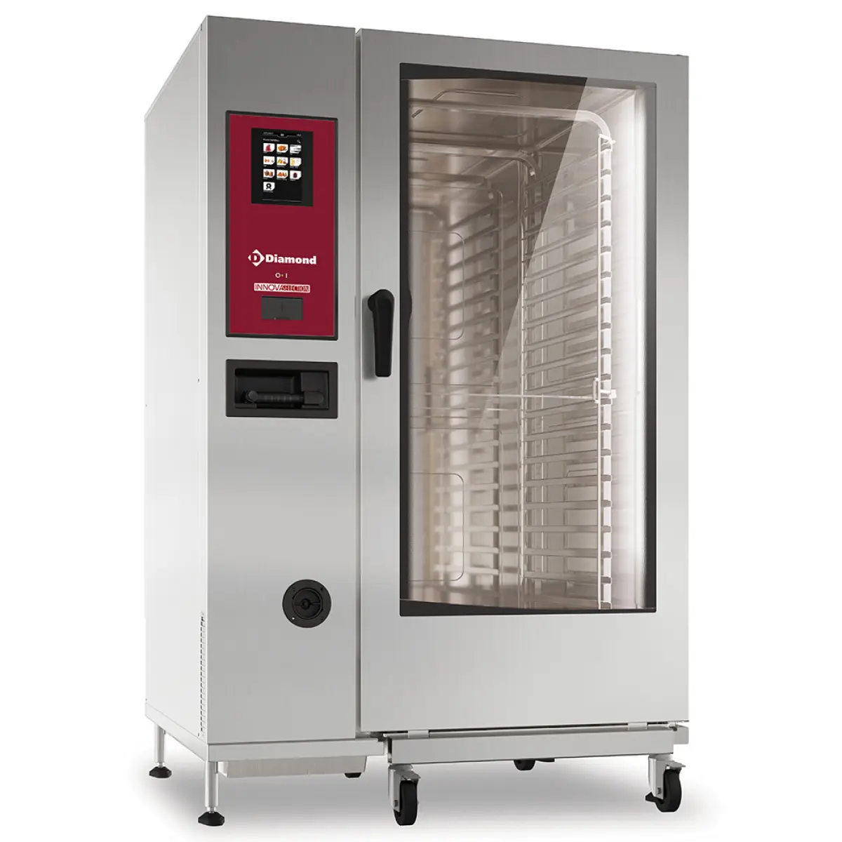 Image Gasoven "TOUCH" met boiler, stoom en convectie 20xGN2/1+ Cleaning 0