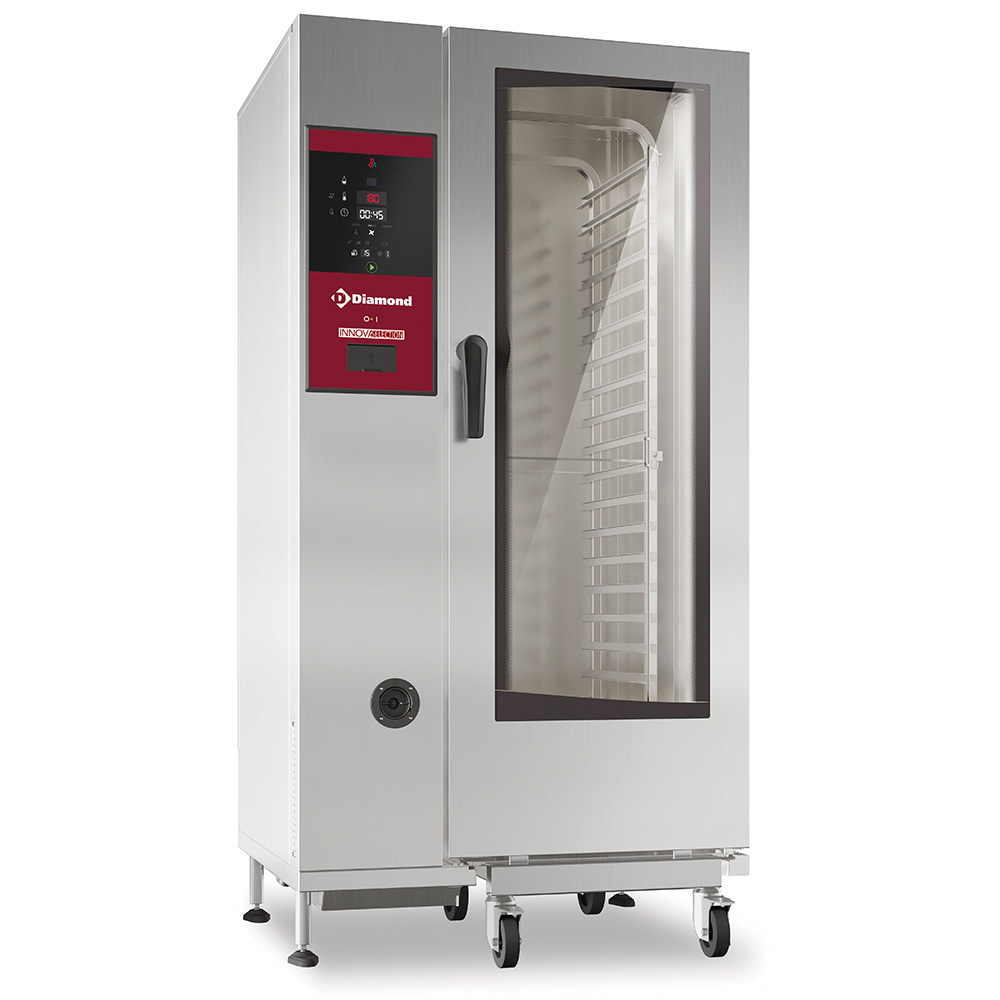 Image Gas oven directe stoom en convectie 20x GN1/1 met "automatic cleaning system" 0