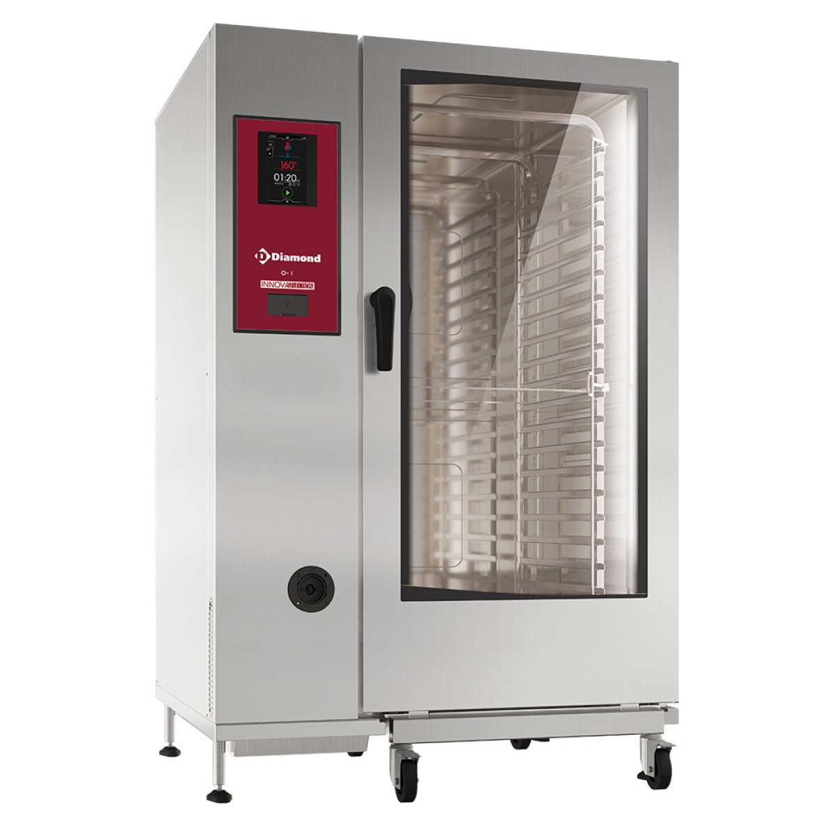Image Elektrische oven "TOUCH" directe stoom en convectie 22xGN2/1+ Cleaning 0