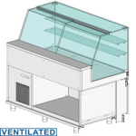 Image Uitstaltoonbank EN & GN, hoge ruit, geventileerd, zonder reserve 1