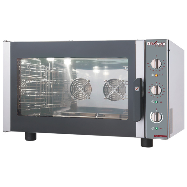 Image Elektrische oven stoom-convectie, 4x GN 1/1 of 600x400 mm 0