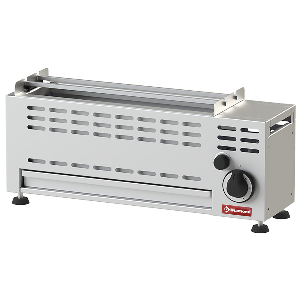 Image Gaskebabgrill - 1 brander - 1 x7 KW 0