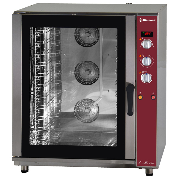 Image Elektrische conventie oven 11x EN (GN) met automatische bevochtiger 0
