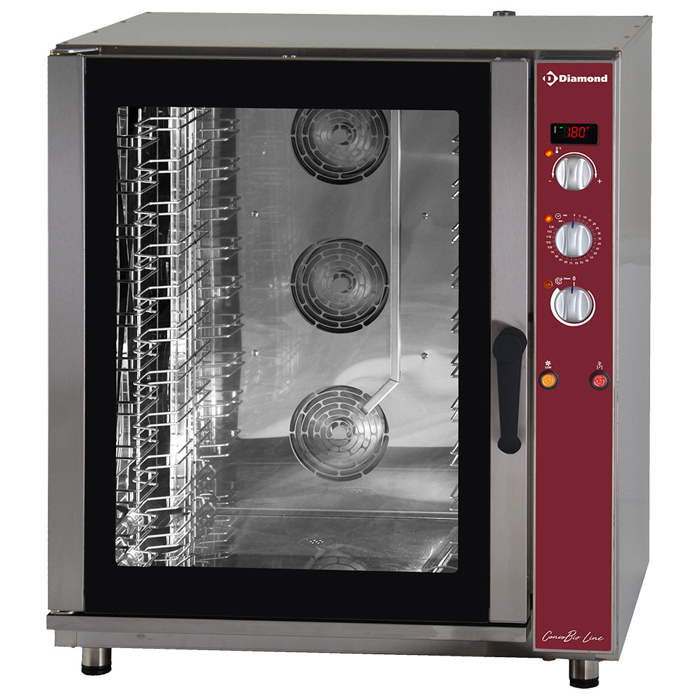 Image Elektrische conventie oven 11x EN (GN) met automatische bevochtiger 0