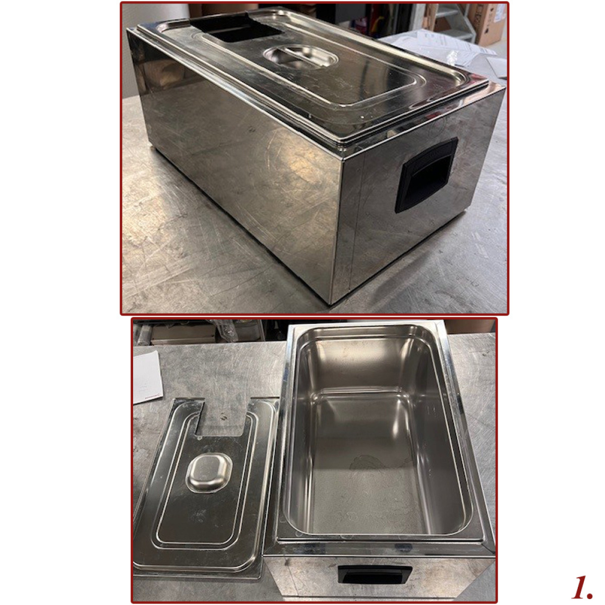 Image Sous-vide waterbak GN1/1, met deksel 1