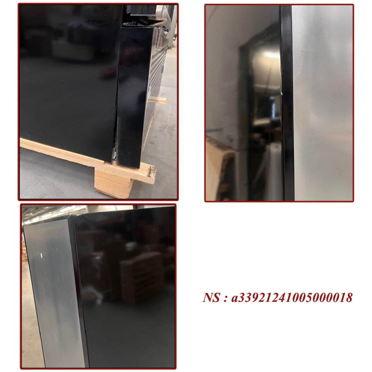 Image Positieve gekoelde vitrine 494 liter ZWART met lichtbak 2