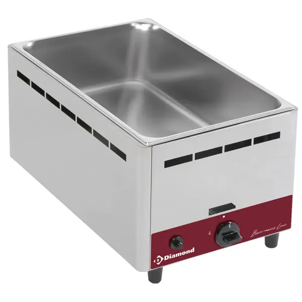 Bain-marie op gas, tafelmodel GN 1/1 - 150 mm - Main Image