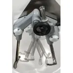 Bakkerstrog met neerklapbare arm, 60 Kg - Variabele snelheid - Image 2