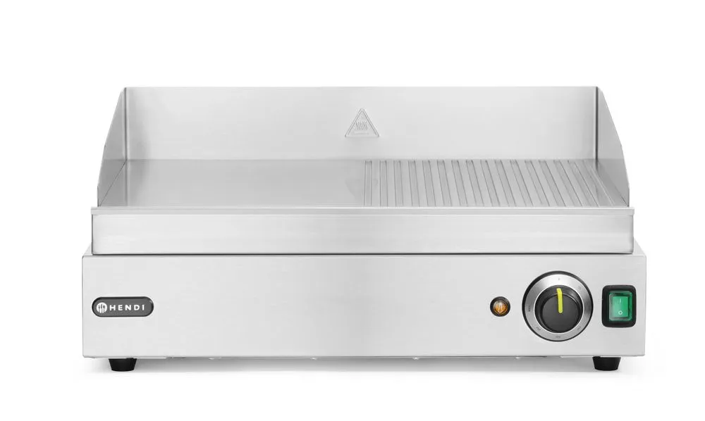 Bakplaat half geribbeld - Main Image Bakplaat half geribbeld - Main Image