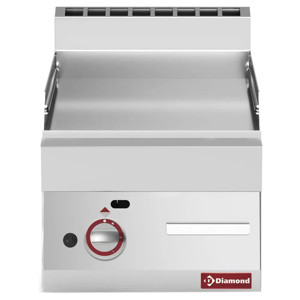 Bakplaat op gas met vlakke plaat -Top- - Main Image