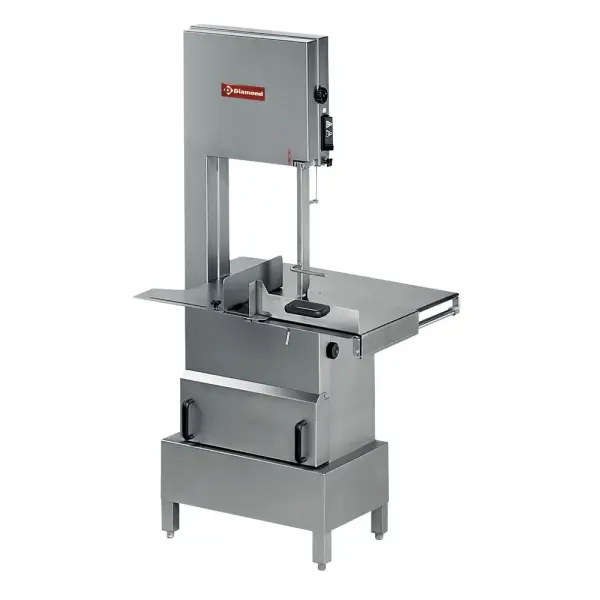 Beenzaag in R.V.S. op onderstel, 3000 mm, 700 toeren/min - Main Image