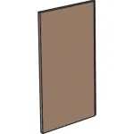 Bekledingspaneel "hout" hoekelement 45° - Main Image