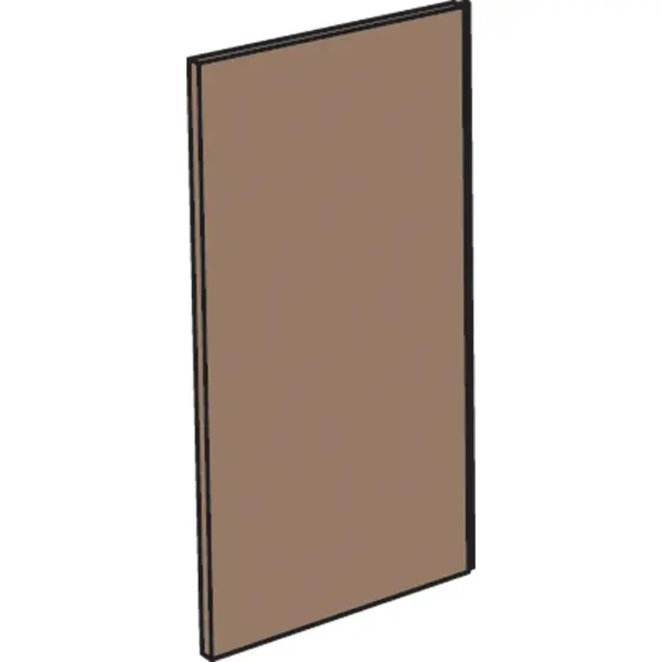 Bekledingspaneel "hout" zijdelings - Main Image