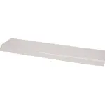 Bovenste en middelste schap gebogen superstructuur, in gehard glas. - Main Image