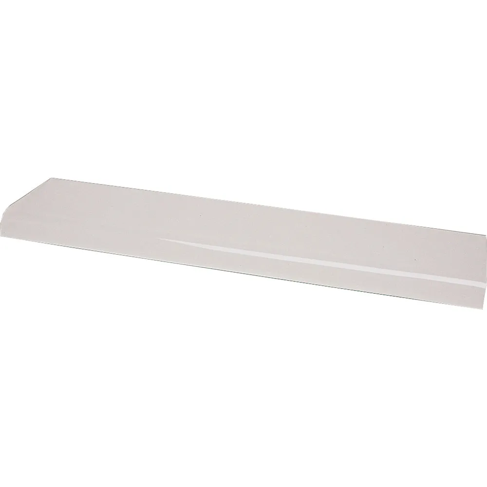 Bovenste schap gebogen bovenbouw "centraal eiland", in gehard glas. - Main Image