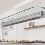 Centraal "gebogen" glas aan elke zijde, 3x GN 1/1 - Image 2