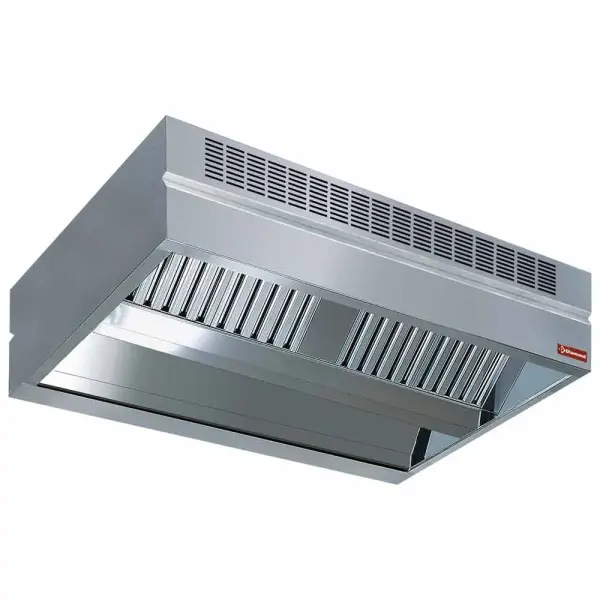 Central cooker hood with air compensation "AMBIANCE" (IN 1 PIECE) - Main Image