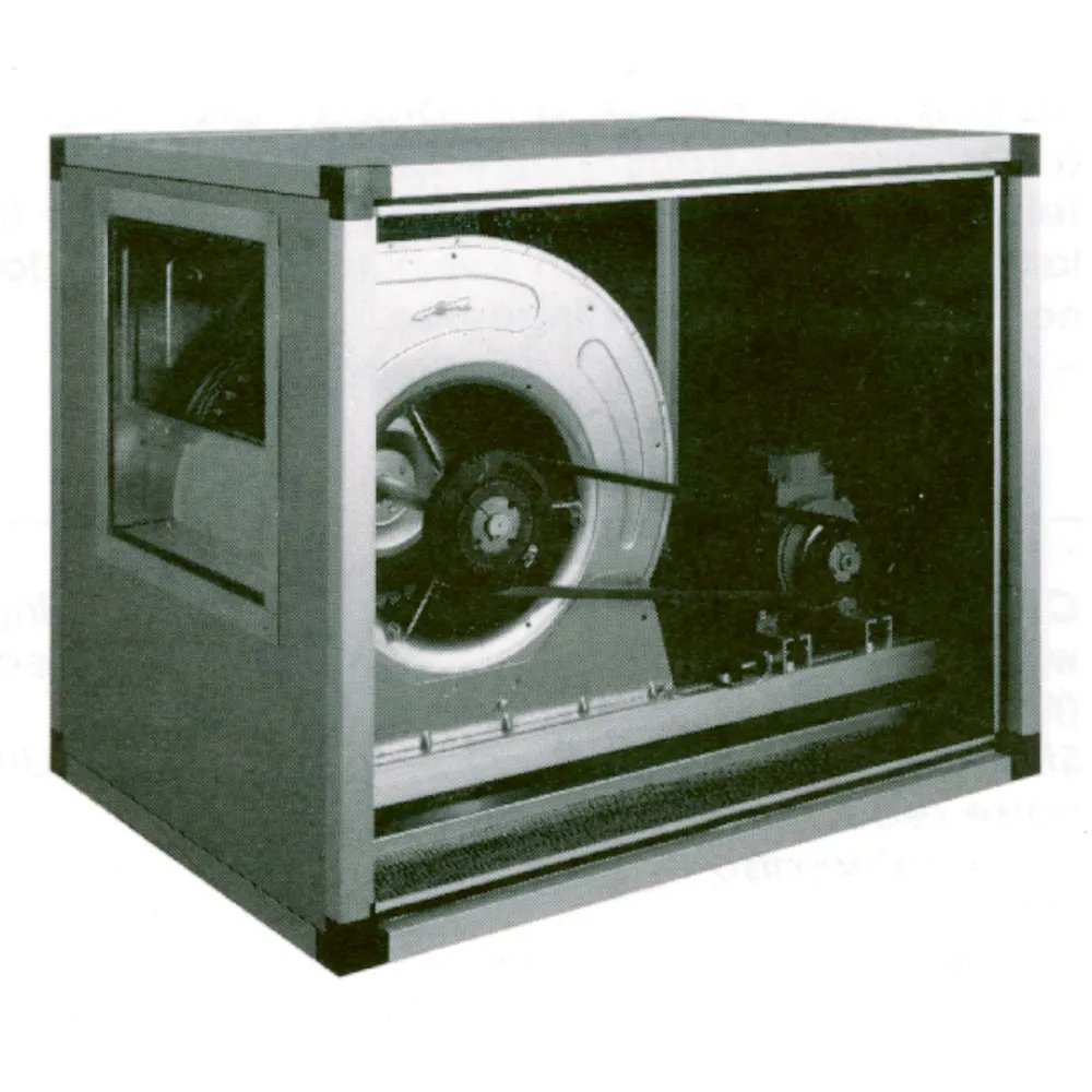 Centrifugale ventilator met omkasting, riemgedreven, 2 snelheden, 7000 m³/u - Main Image