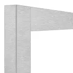 Deco vitrine 216 Lt. Satijn staal - Main Image